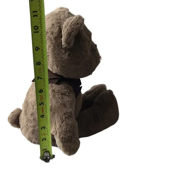 Pottery Barn Kids Teddy Bear Soft Toy Stuffed Animal. Brown. Medium. - Picture 9 of 10